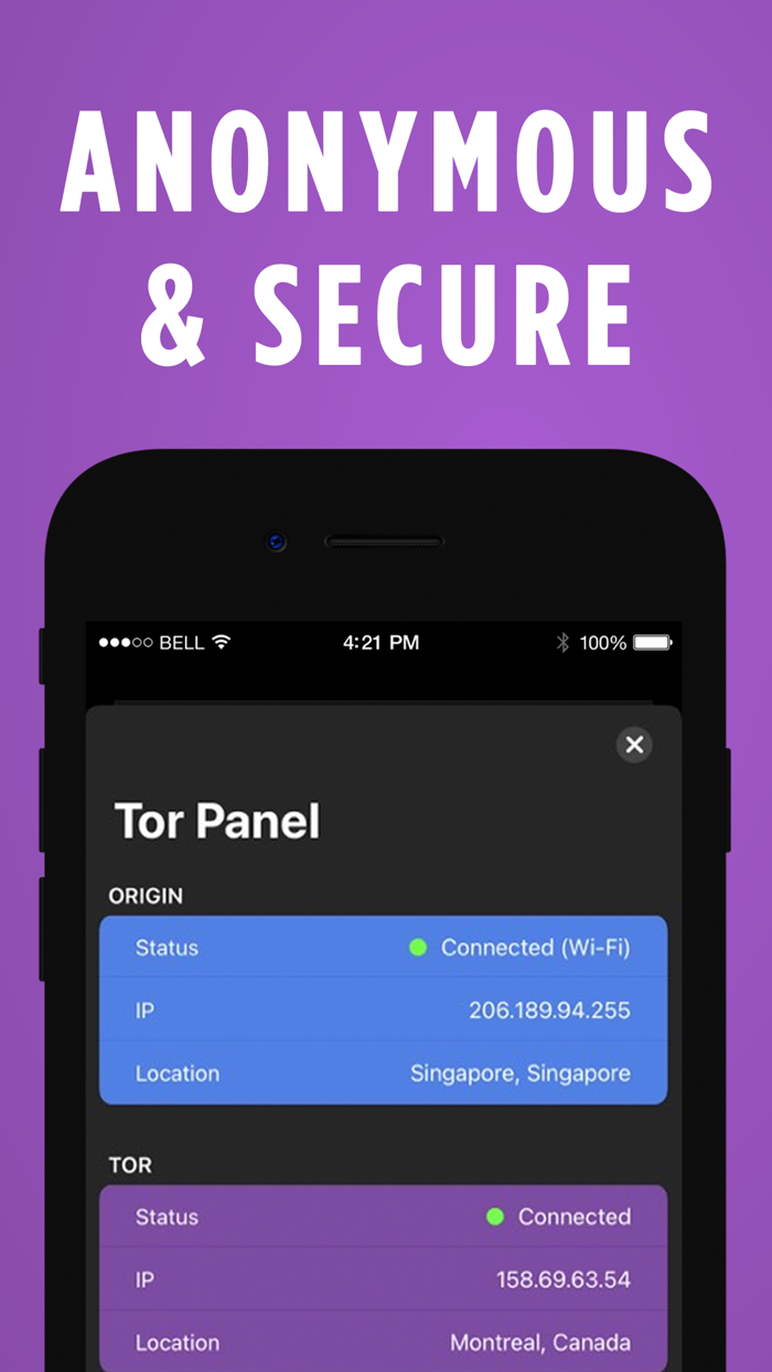 TOR Browser OrNET Onion  VPN