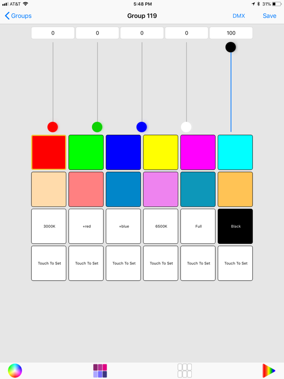 Luxium iPad screenshot