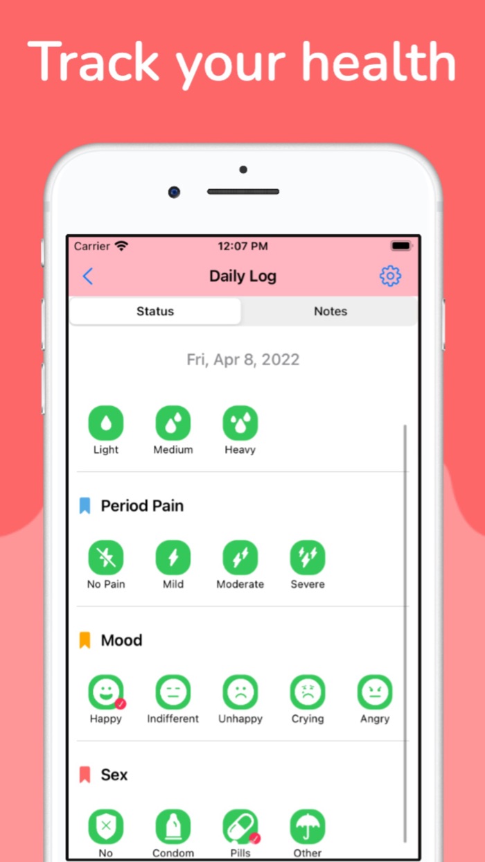 Period Tracker Her Calendar