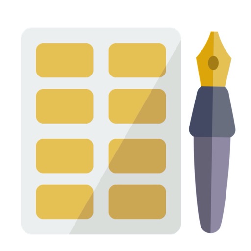 Mailing Label Designer Icon