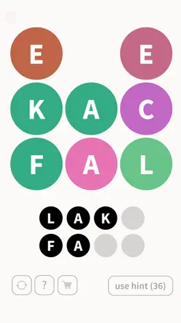 Game screenshot WordBubbles! apk