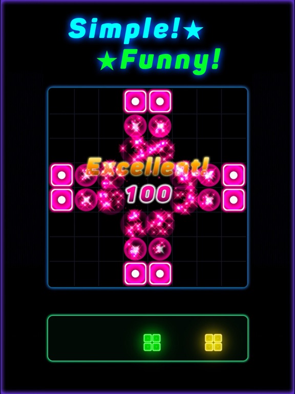 Screenshot #5 pour Block Puzzle of Glow Style