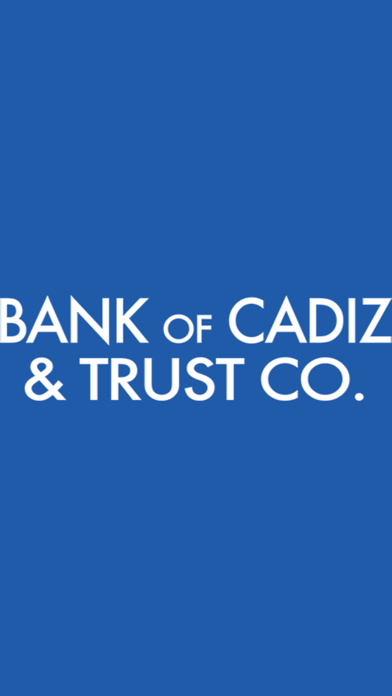 Bank of Cadiz & Trust Co. Screenshot