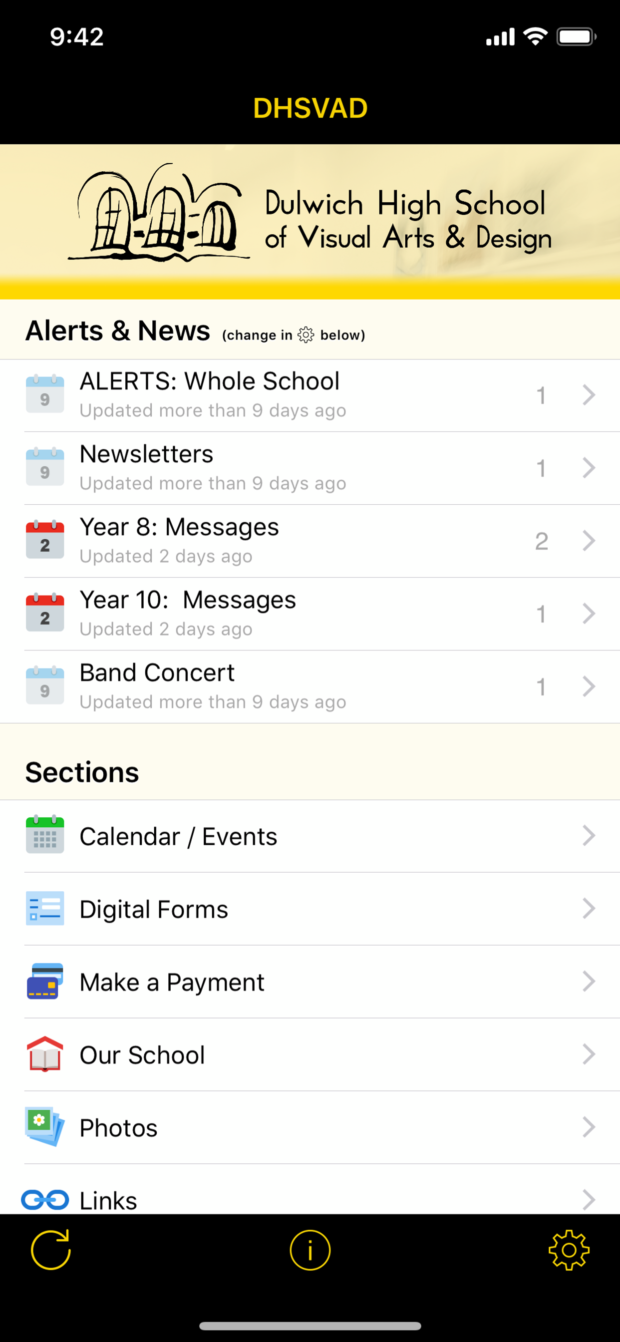Dulwich High School screenshot 2