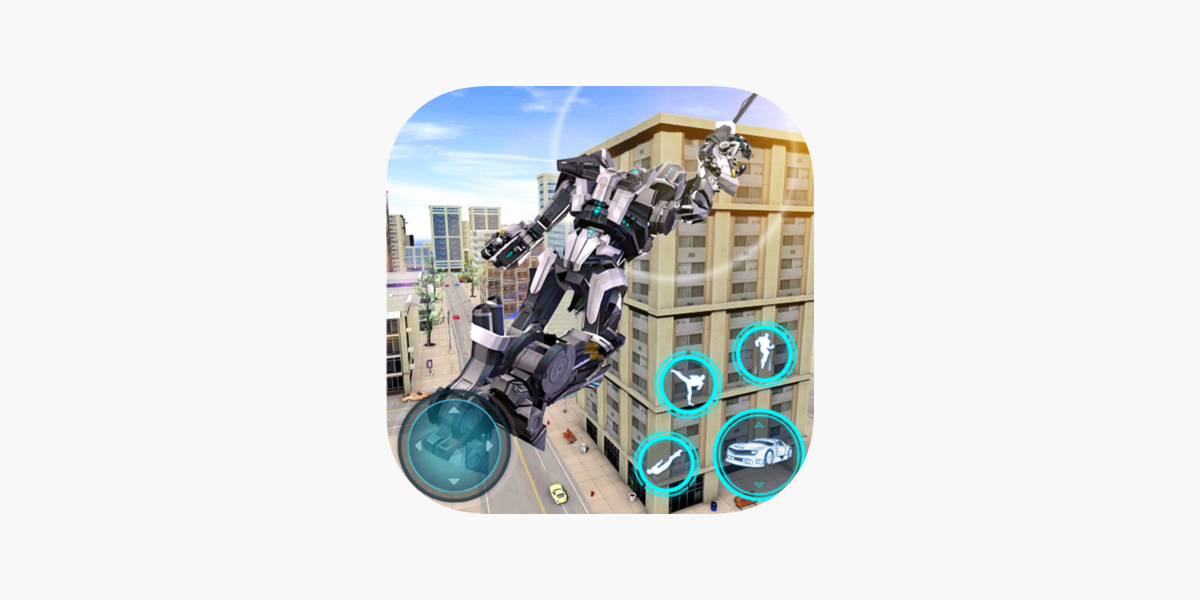 Real Flying Car Transformation Robot Simulator::Appstore for  Android