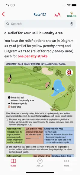 Game screenshot The Official Rules of Golf hack