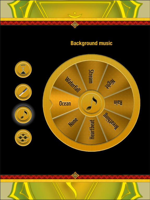 Chakras Meditation Lite iPad screenshot 5 - Health & Fitness app