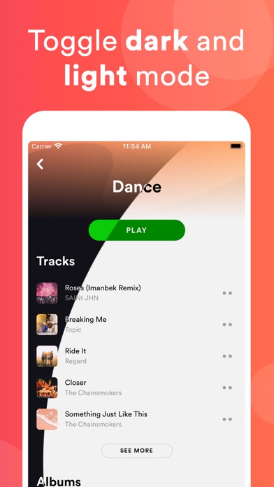 eSound - MP3 Music Player App Screenshot