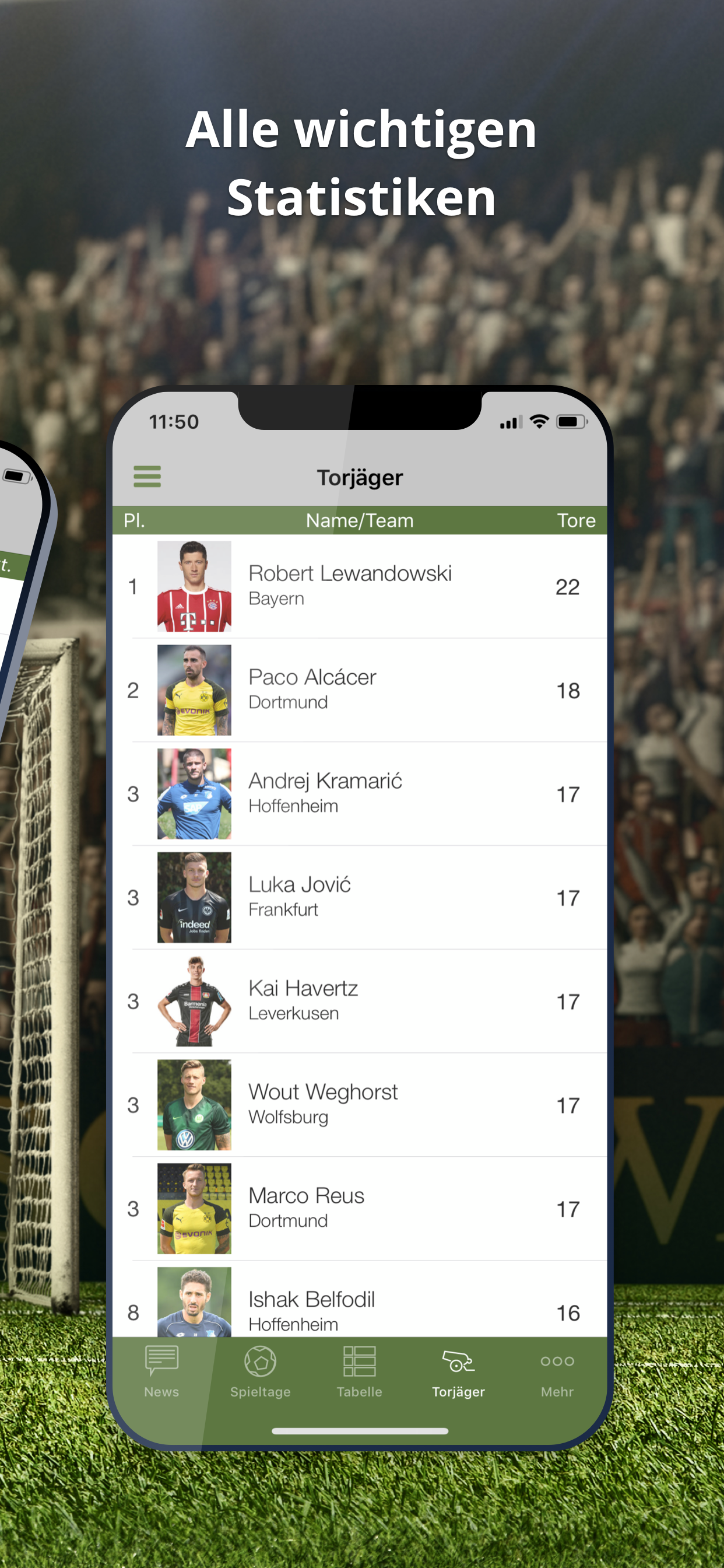 Pocket Liga - Fussball Live screenshot 6