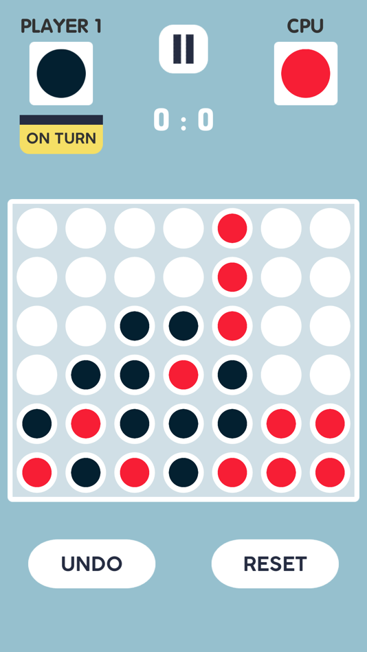 #1. 4 In A Row: Challenge AI (iOS) 由: Tien Nguyen