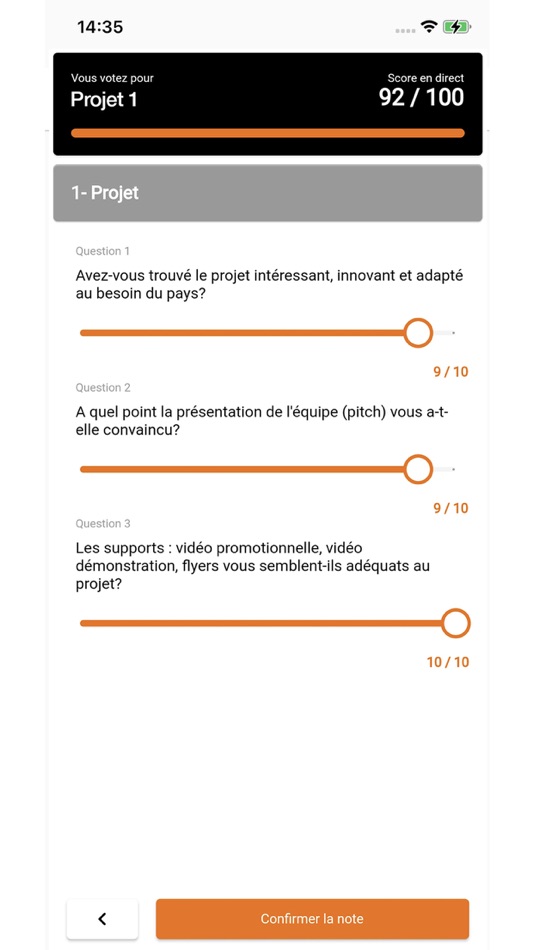 #3. VotePad (iOS) By: Orange Tunisie