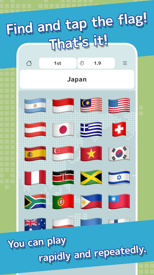 #2. Flag Quiz Time Attack (iOS) 由: Naoya Sato