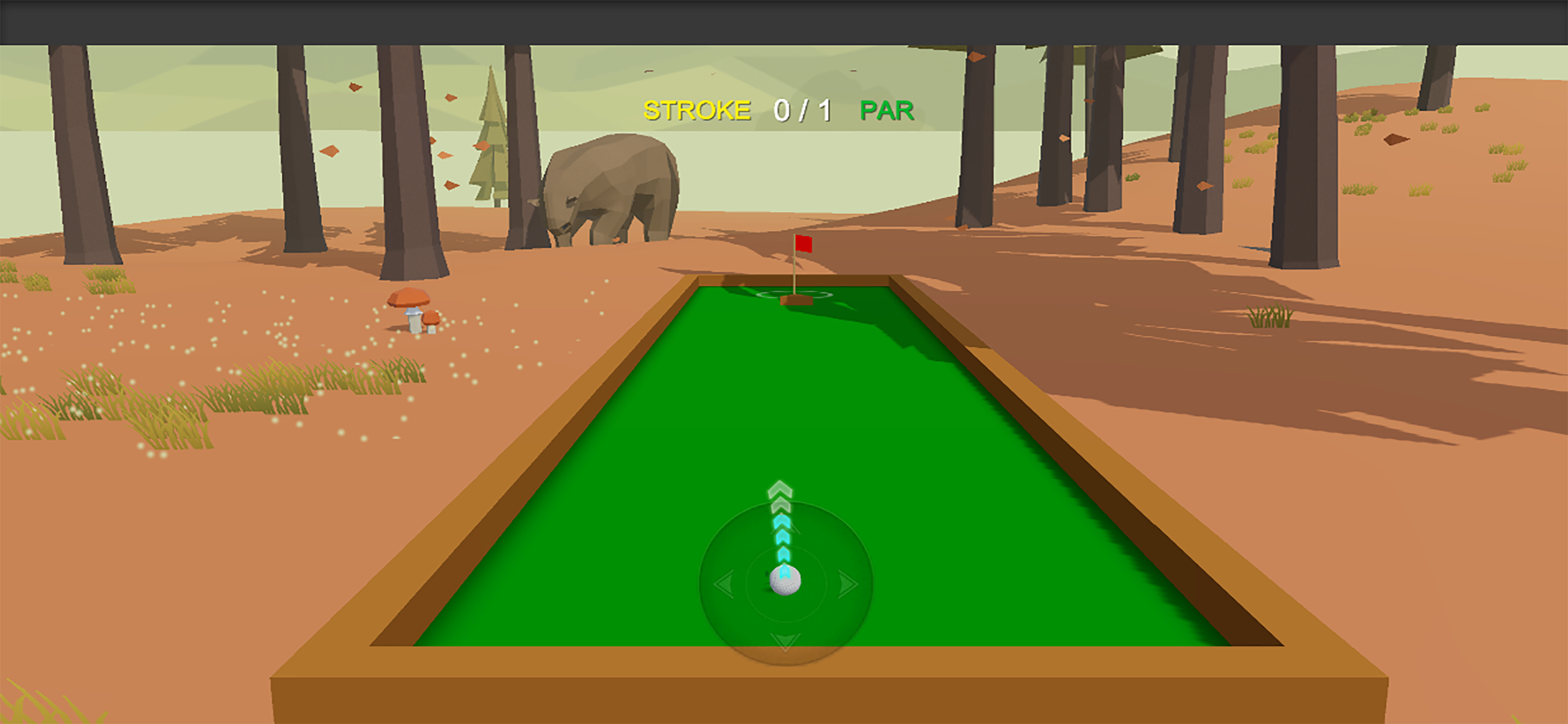 Mini Golf 3D Bear OutDoor Game