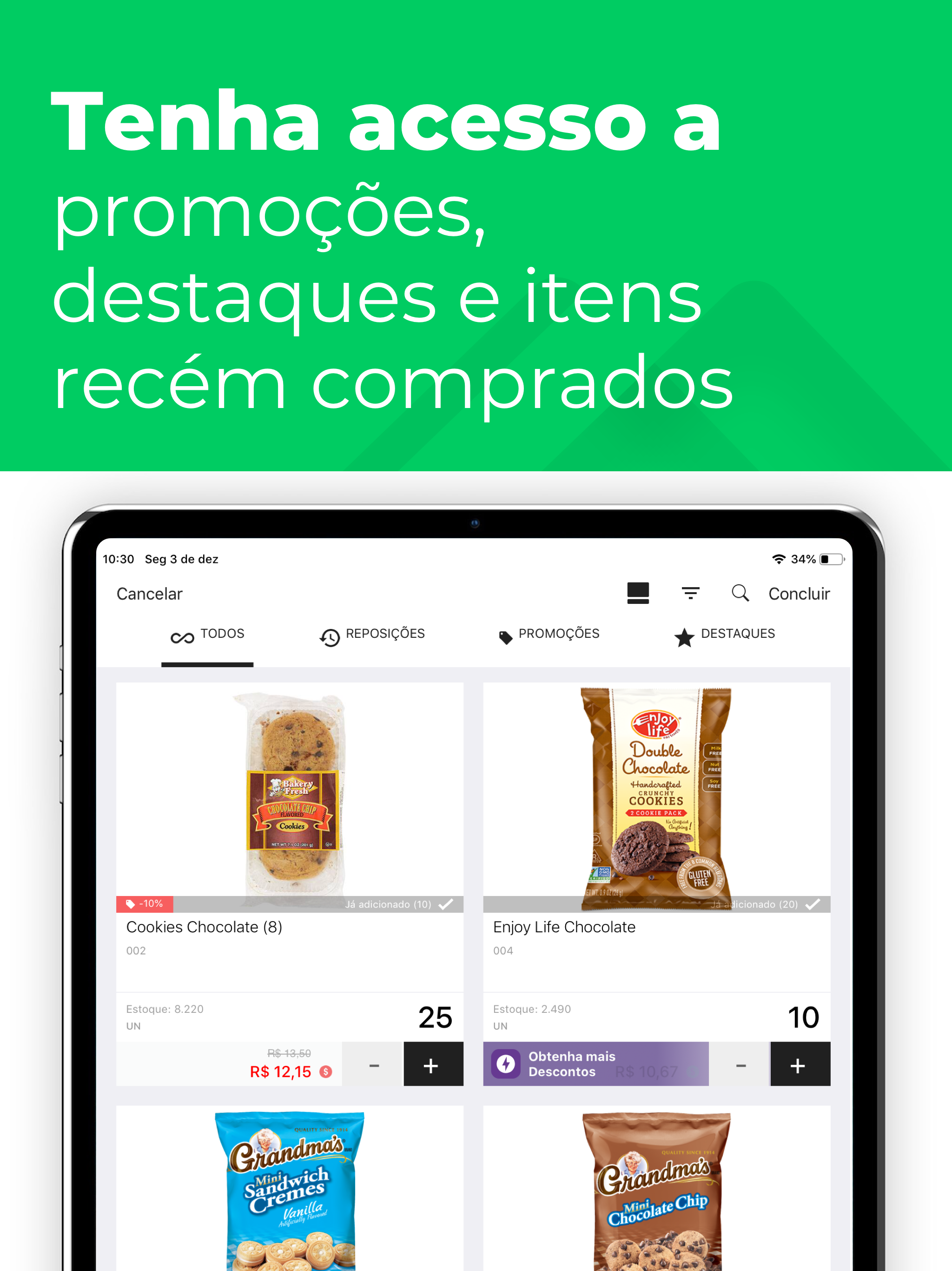 Mercos - app de vendas