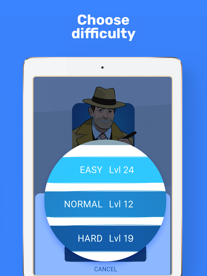 Cross Logic Puzzle Game