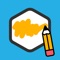 Icon Draw It - Fill In The Shapes