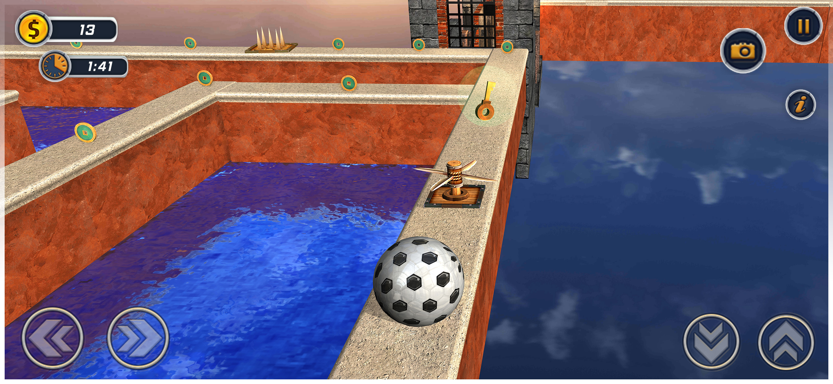 Maze ball - Wall Car Driving