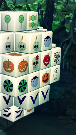 Fairy Mahjong Halloween Deluxe screenshot 2