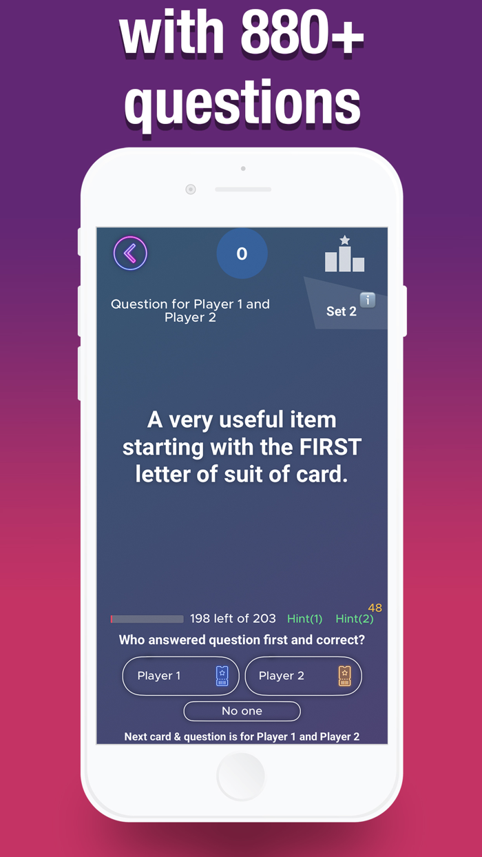3 Second Card Group Game