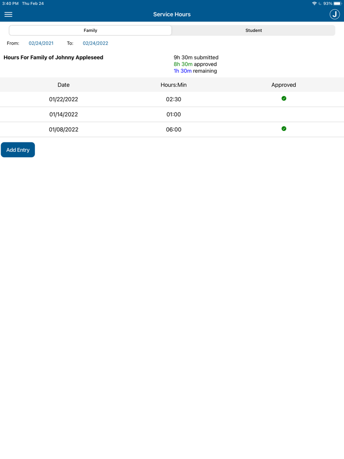 Gradelink Student-Parent App