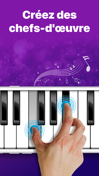 Screenshot #2 pour Clavier virtuel Piano Perfect