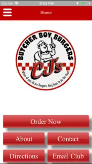 cjs butcher boy burgers iphone screenshot 1