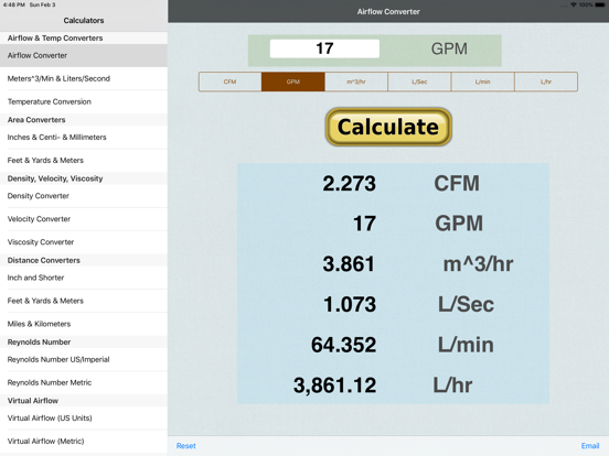 Screenshot #6 pour Plumbing, Airflow HVAC Calcs