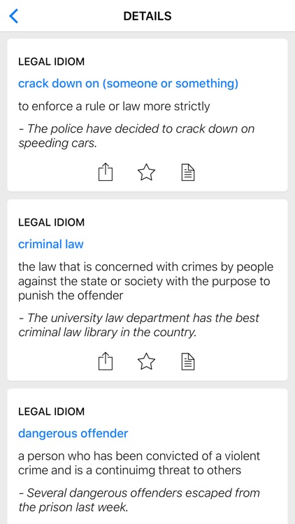 Legal & Time idioms