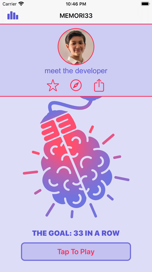 #1. Memori 33 (iOS) By: Hamdouchi Interactive, LLC