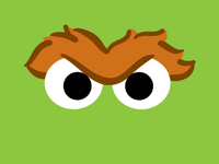 Oscar the Grouch Stickers