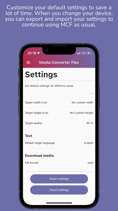 Media Converter Flex Plus Screenshot