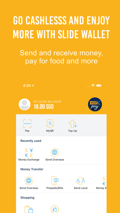 YesPay! Screenshot