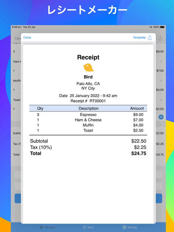 Receipt Makerのおすすめ画像1