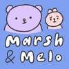 Marsh & Melo Stickers