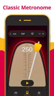 metronome - tap tempo & rhythm iphone screenshot 4