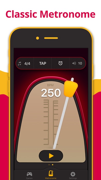 Metronome - Tap Tempo & Rhythm Screenshot