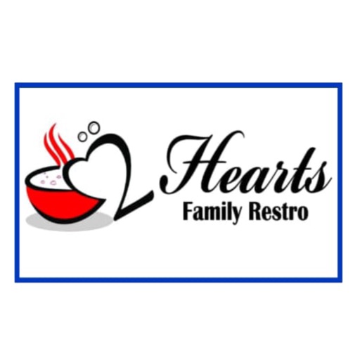 2 hearts family retro