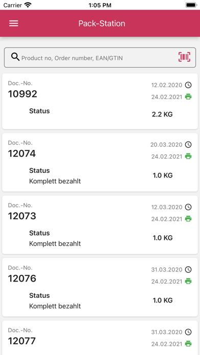 reybex Cloud ERP Screenshot