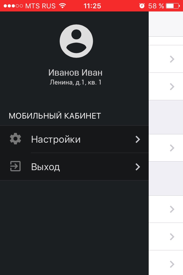Мобильный кабинет «СетиТагила» screenshot 2