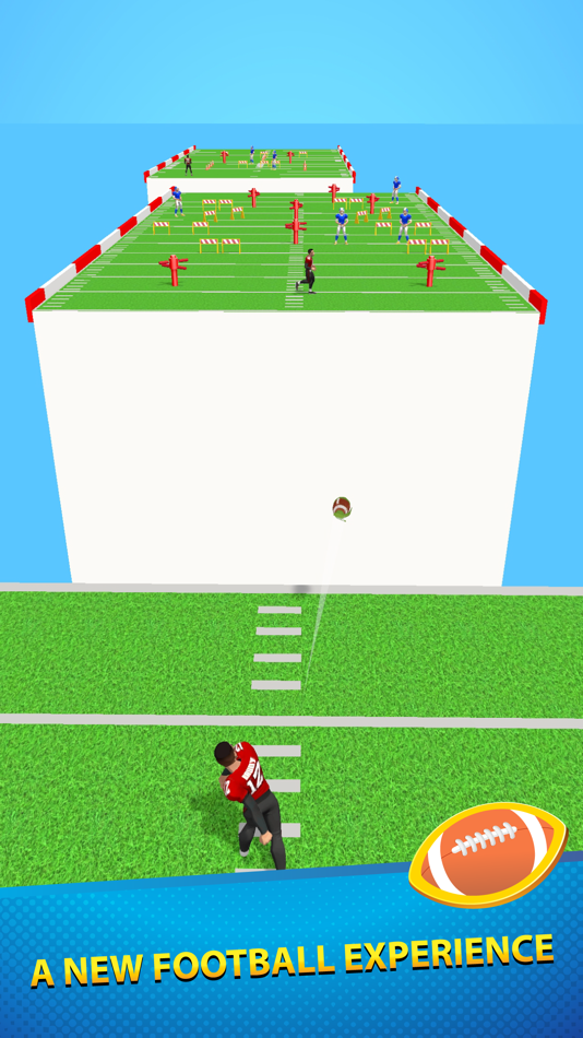 #9. Hyper Touchdown 3D (iOS) 由: BoomHits sp. z o.o.