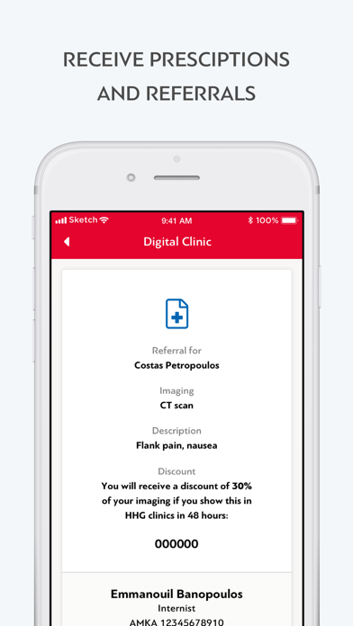 HHG Digital Clinic Screenshot