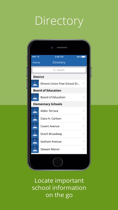 Elmont School District Screenshot