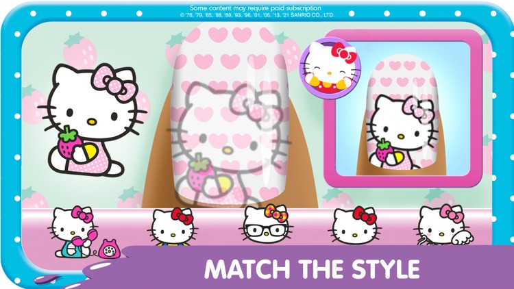 Hello Kitty Nail salon , learn how to decorate nails, kids gaming in  educational channel by Ritashu - YouTube