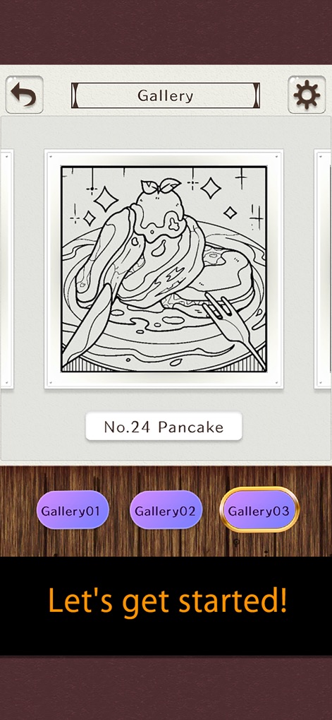 Coloring puzzle-Colorful Games - coloring-puzzle-gallery-pancake