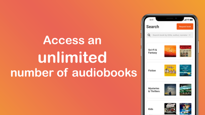 Audiobooks HD: Unlimited Books Screenshot