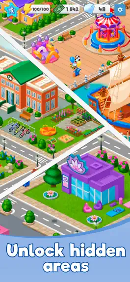 Game screenshot Riverside Merge - Build a City apk