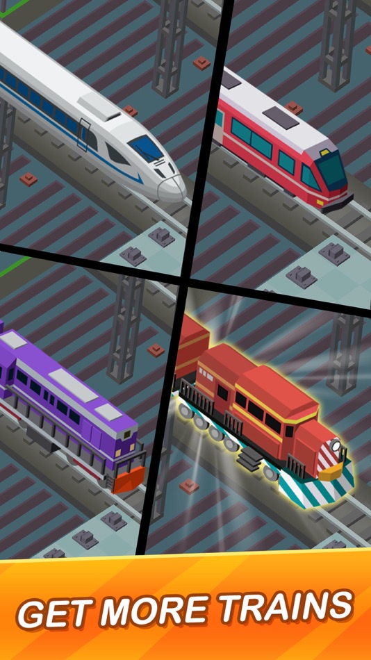 #5. Idle Train Empire - Idle Games (iOS) By: 书涛 刘