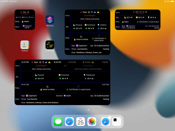 EzoManager – esoteric planner