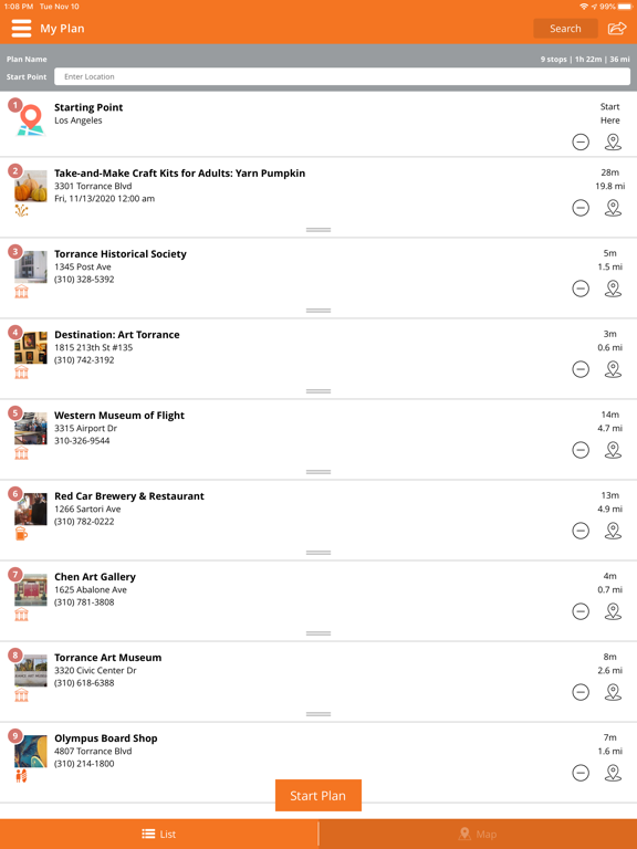 Discover Torrance! iPad screenshot 8 - Travel app