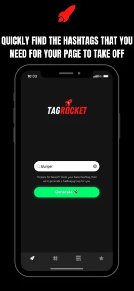 Game screenshot TagRocket - Hashtag Generator apk